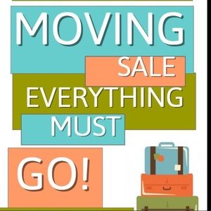 MOVING OUT SALE!!!
